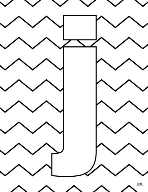 Letter J Coloring Pages 15 Free Pages Printabulls