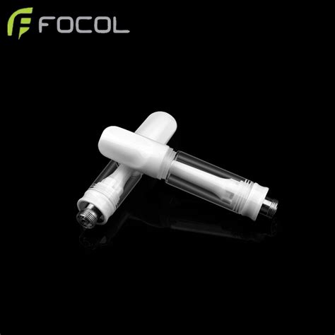 Vape Cartridge 1ml Disposable Full Ceramic Cart Custom Packaging From China Manufacturer Focol