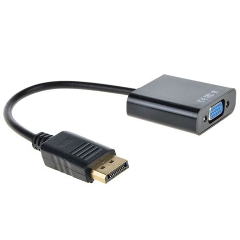 Переходник Display port to VGA (из Displayport 20 pin в VGA 15 pin ...