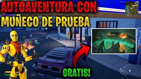 MISIONES AUTOAVENTURA CON MUÑECO DE PRUEBA EN FORTNITE GUÍA YouTube