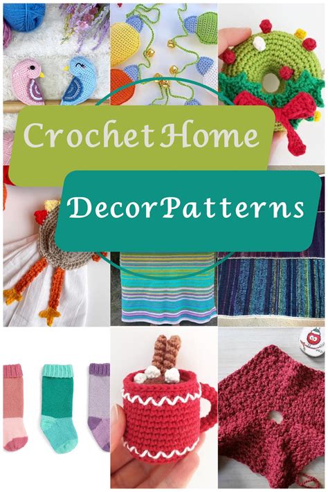 16 Home Decor Crochet Patterns All Crafts