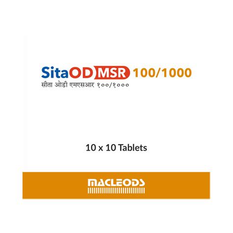 Buy Sita Od Msr Tablet S Online At Upto Off Netmeds