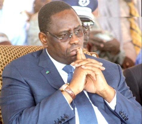 Je N Aiderai Pas Macky Sall S Il Brigue Un 3e Mandat Un Cadre Du