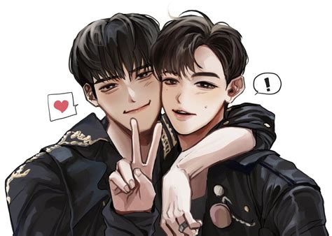 ZB1 FANART Sung Hanbin Zhang Hao Kpop Fanart Cute Gay Fan Art