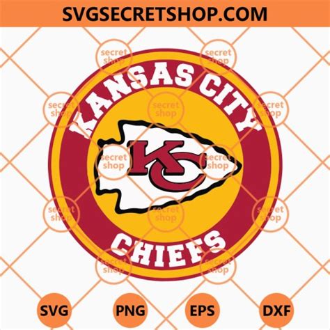 Kansas City Chiefs Circle Logo Svg Kc Chiefs Arrowhead Logo Svg Las Vegas Raiders Logo Svg