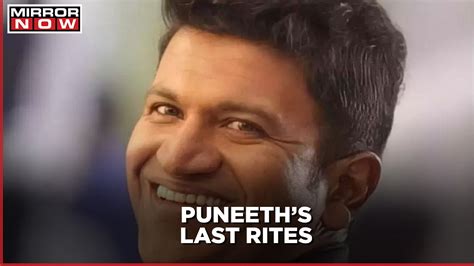 Kannada Actor Puneeth Rajkumars Final Rites With State Honours To Be