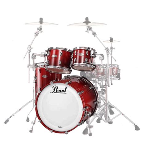 Disc Pearl Masters Premium Legend Inch Fusion Shell Pack Scarlet At