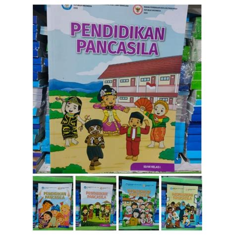 Jual Buku Pendidikan Pancasila Sd Kelas 12345 Kurikulum Merdeka Diknas