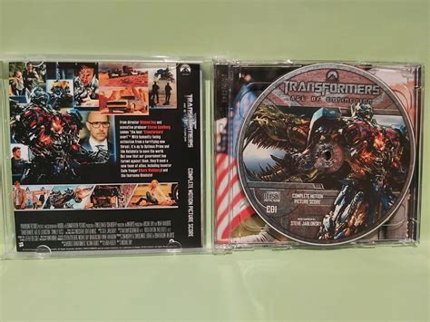 Transformers Age Of Extinction Complete Score 2cd Steve Jablonsky Ebay