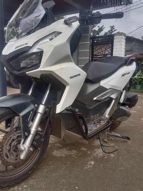 Honda Adv Half Crash Guard With Led Bracket Lazada Ph