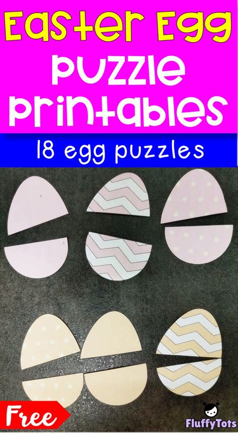 Easter Egg Puzzle Games : FREE 18 Captivating Egg Puzzle 4 | Easter ...