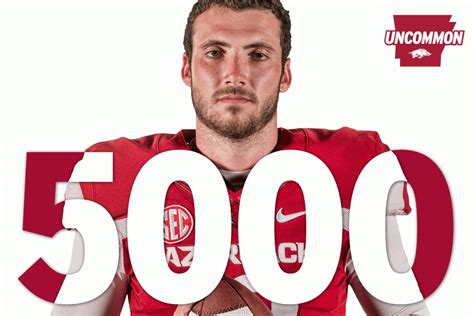 Brandon Allen Surpasses 5,000 Career Passing Yards | Arkansas Razorbacks