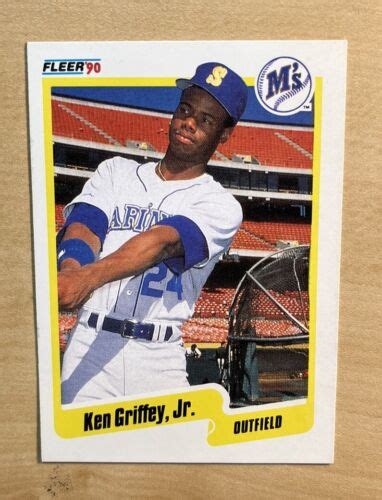 Ken Griffey Jr 1990 Fleer Card 513 EBay