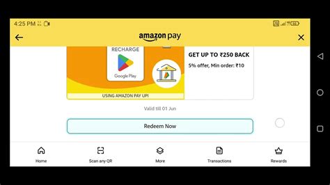 Amazon Pay Google Play Recharge Code Offer May Get Cash