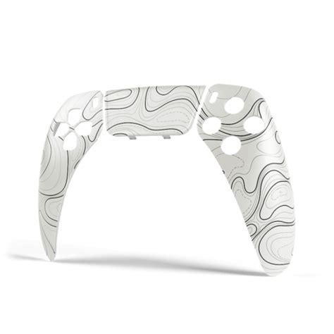 PS5 Topo White Snap Panel - Aimcontrollers