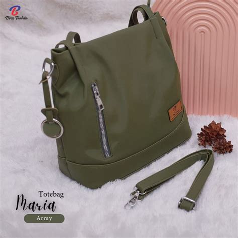 Jual Cod Maria Totebag By Biru Tsabita Tas Selempang Bahu Wanita