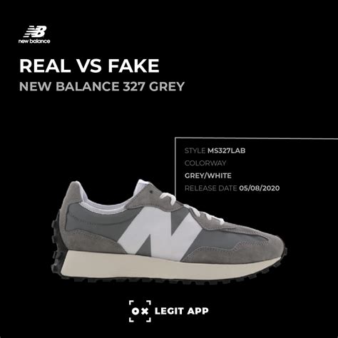 Real Vs Replica New Balance Grey Legit App