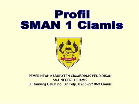 Detail Logo Sma 1 Ciamis Koleksi Nomer 5