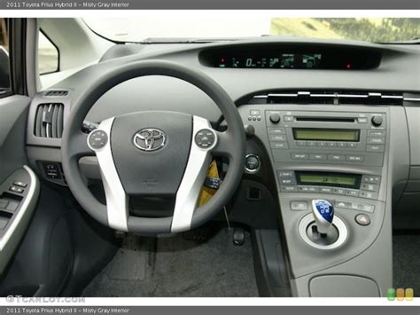 Misty Gray Interior Dashboard For The Toyota Prius Hybrid Ii