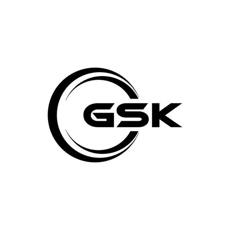 GSK Logo Design, Inspiration for a Unique Identity. Modern Elegance and ...