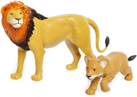 Disney The Lion King Collectible Figurines Young Simba And Simba Toys