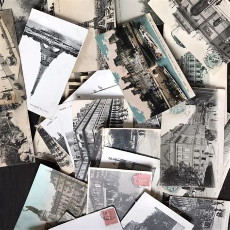 LOT DE 66 Cartes Postales Anciennes De Paris EUR 4 00 PicClick FR