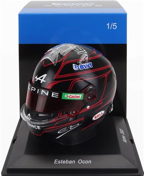 Spark Model Bell Helmet F Casco Helmet Renault A Team Bwt Alpine N