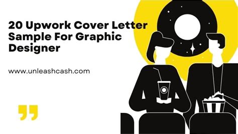 Upwork Cover Letter Sample For Graphic Designer Unleash Cash