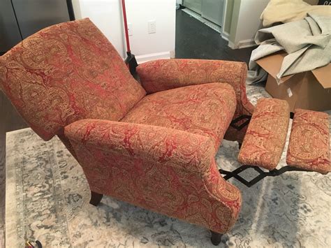 How I Reupholstered A Goodwill Recliner Fresh Modesty Furniture