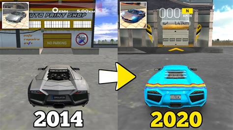 Evolution Of Extreme Car Driving Simulator Youtube