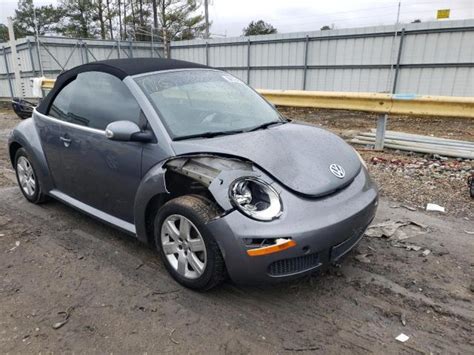 Salvagewrecked Volkswagen Beetle Cars For Sale