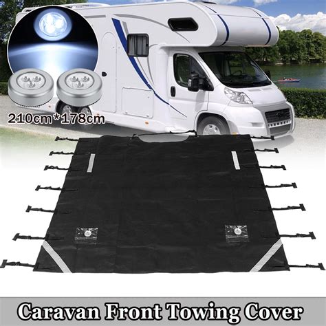 210cm X 178cm Caravan Front Towing Cover Chip Protector Universal Free