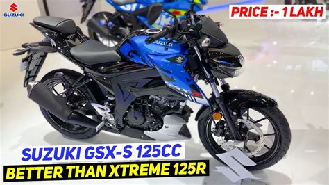 Finally Suzuki GSX S 125cc Is HerePrice Launch Date Suzuki GSX S