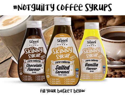 Coffee Syrups Zero Calorie Theskinnyfoodco