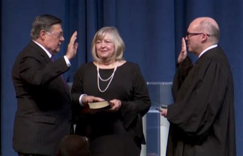 Ed Romaine Sworn In As Suffolk County Executive