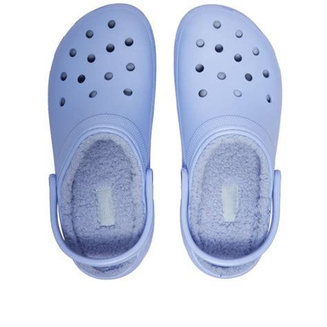 Crocs Classic Platform Lined Clog Moon Jelly END TW