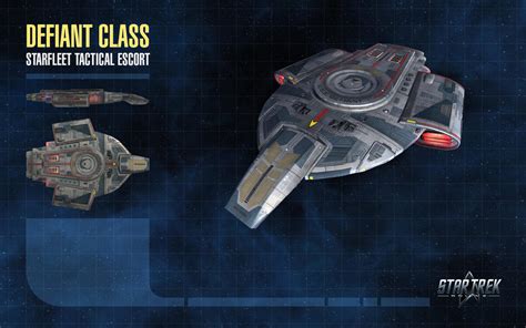 Defiant Class Starship for Star Trek Online by thomasthecat on DeviantArt