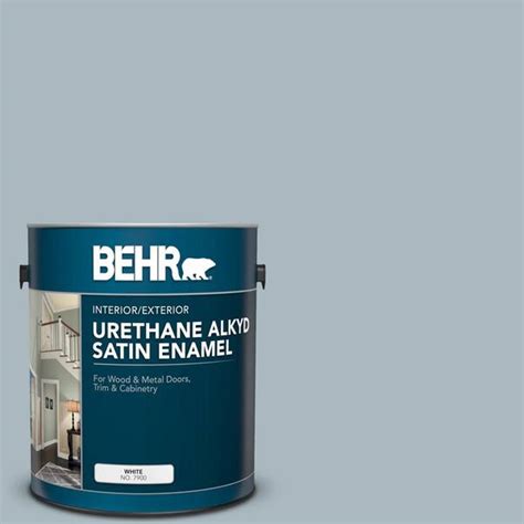 Behr 1 Gal 740e 3 Prelude Urethane Alkyd Satin Enamel Interior