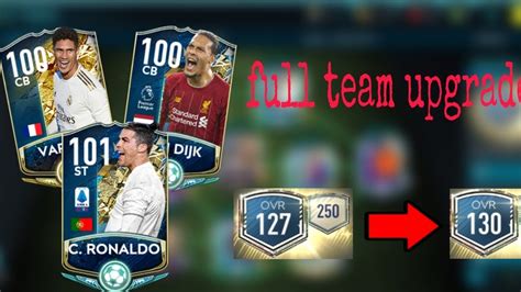 Full Team Upgrade 90m Fifa Mobile 20 YouTube