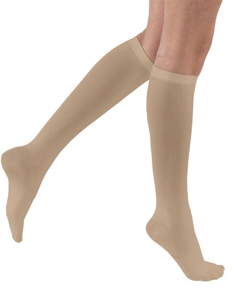 Activa Sheer Therapy Ribbed Women S Trouser Socks 15 20 Mmhg