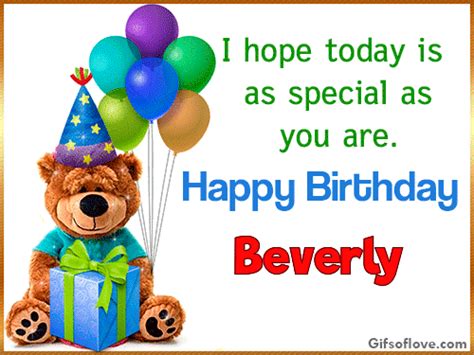 Happy Birthday Beverly