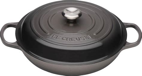 Le Creuset Flint Signature Cast Iron Round Med Lock 2 L 26 Cm Pris