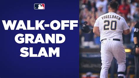 WALK OFF GRAND SLAM Daniel Vogelbach Wins It For The Brewers With An