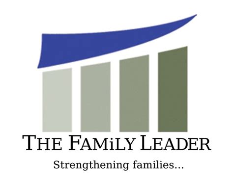 THE FAMILY LEADER - Strengthening Families | Leader, Product launch ...