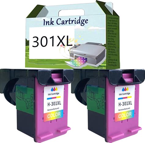 FNTSMA Compatible Con Cartuchos De Tinta 301XL 301 Adecuados Para HP