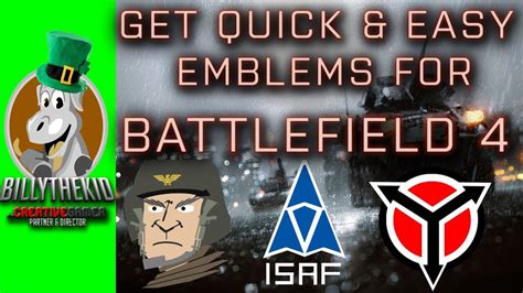 Get Quick And Easy Emblems For Battlefield 4 Youtube