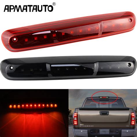 3rd Third Brake Light Rear Tail Light Lamp For Chevy Silverado Gmc Sierra 1500 2500 3500 Hd