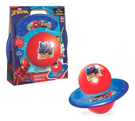 Pogobal Go Ball Pula Jump Spiderman Homem Aranha Lider MercadoLibre