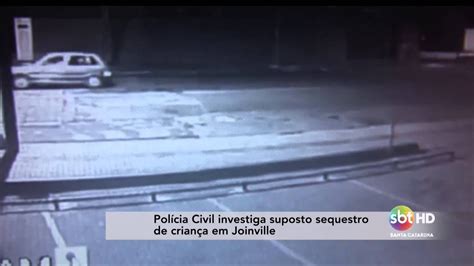 Polícia Civil investiga suposto sequestro de criança em Joinville YouTube