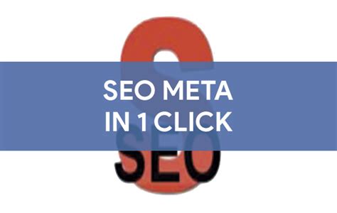 Tutorial Extensión Seo Meta In 1 Click Paso A Paso Xacoseo